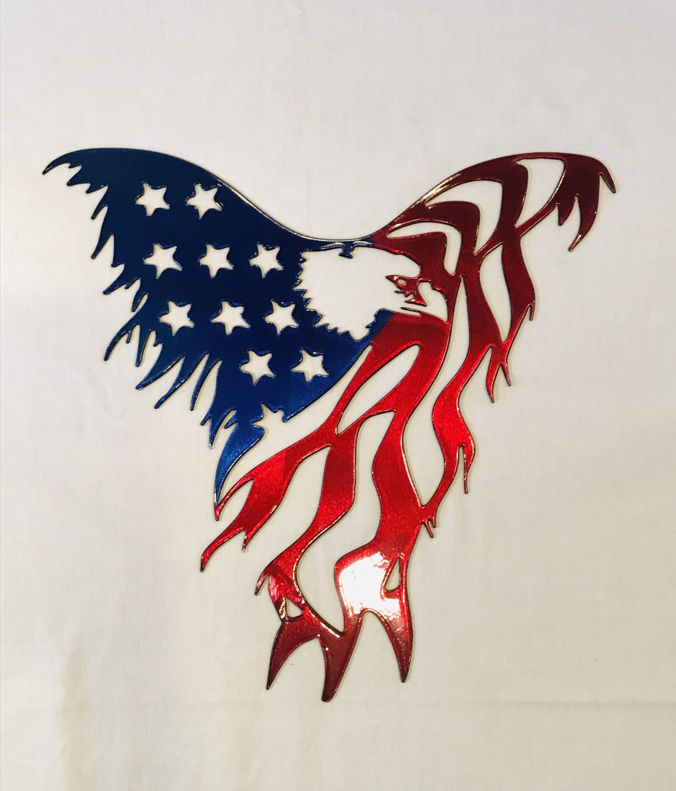 American Flag Eagle Metal Art Decor San Antonio Texas Usa