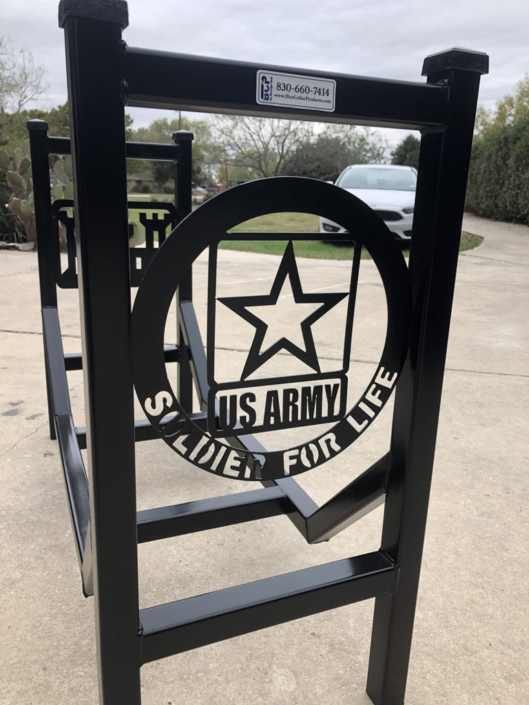 1/8th Cord Firewood Rack (Traditional Style) Custom Firewood Rack