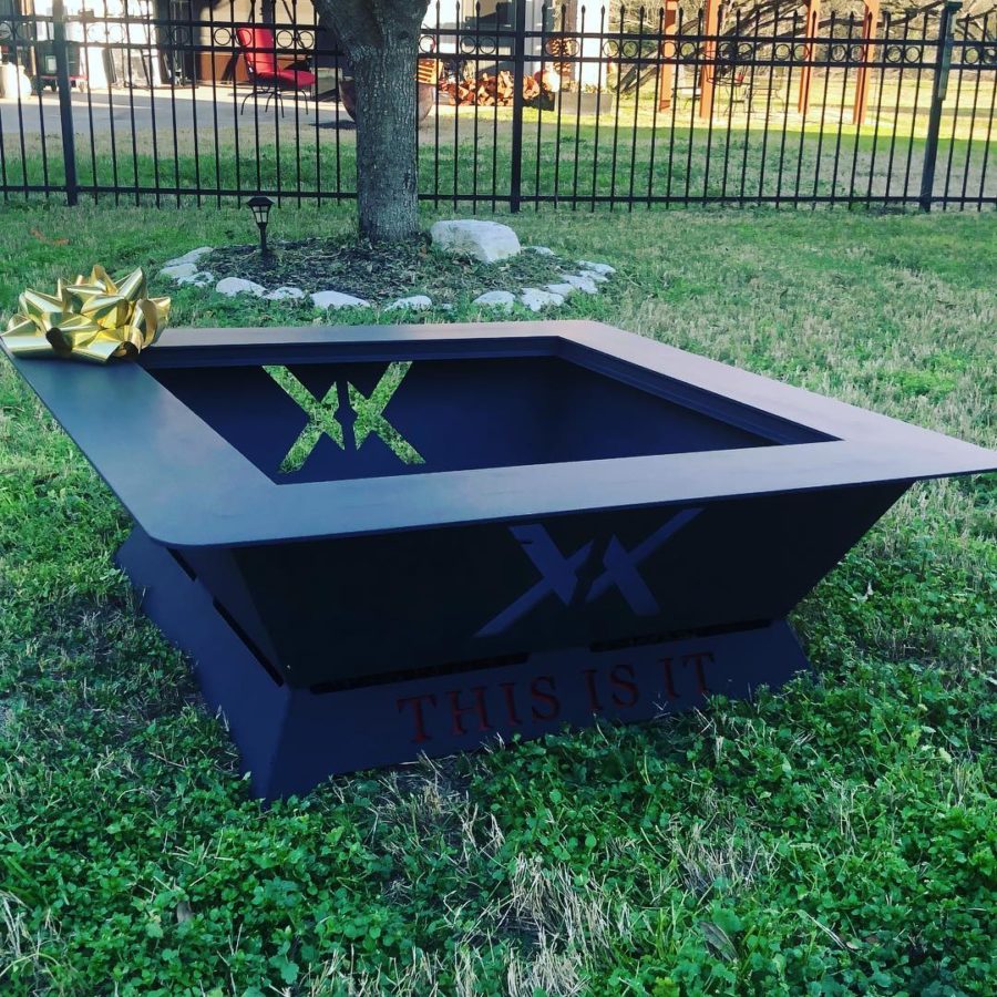 Monarch 36” 3/16th Fire Pit Steel Fire Pits Texas Custom Fire Pits
