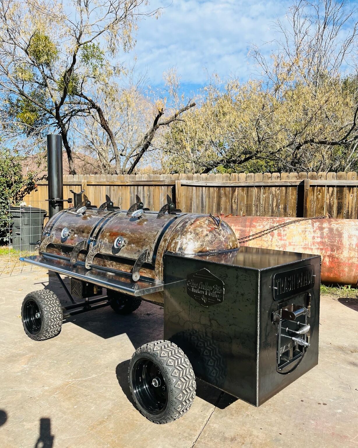 250 Gallon Smoker Texas BBQ Smokers