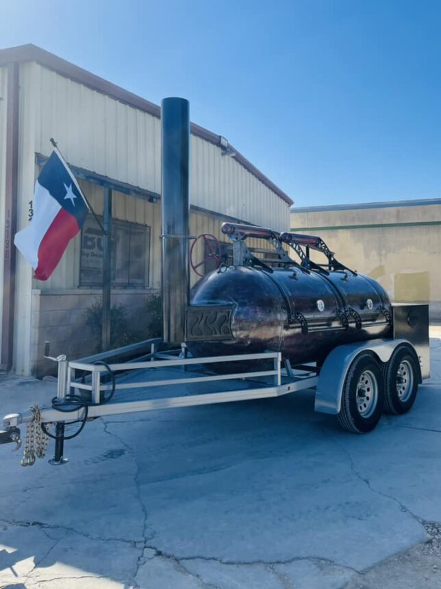 500 Gallon Offset Smoker | Custom Smokers | Texas BBQ Pits