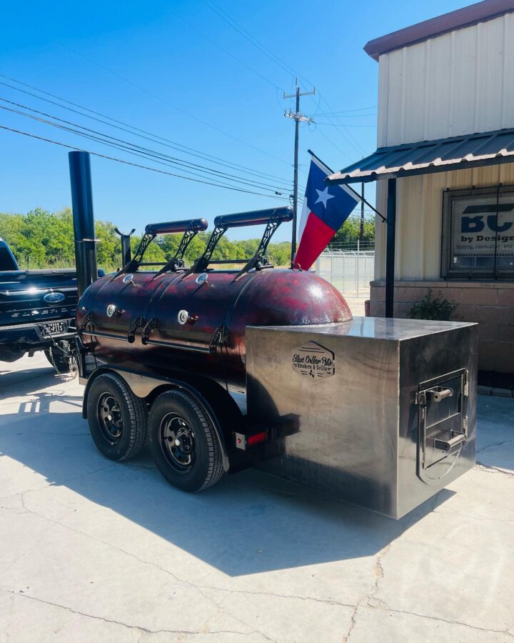 500 Gallon Offset Smoker | Custom Smokers | Texas BBQ Pits